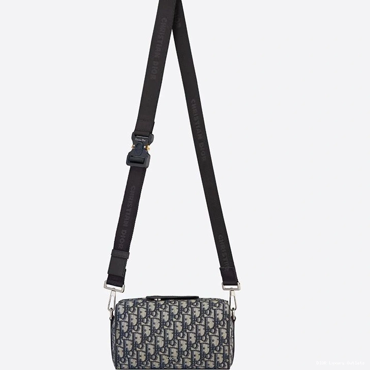 Cheap Dior Canvas Blue Lingot Bag Oblique Motif 22 0730 Luxury